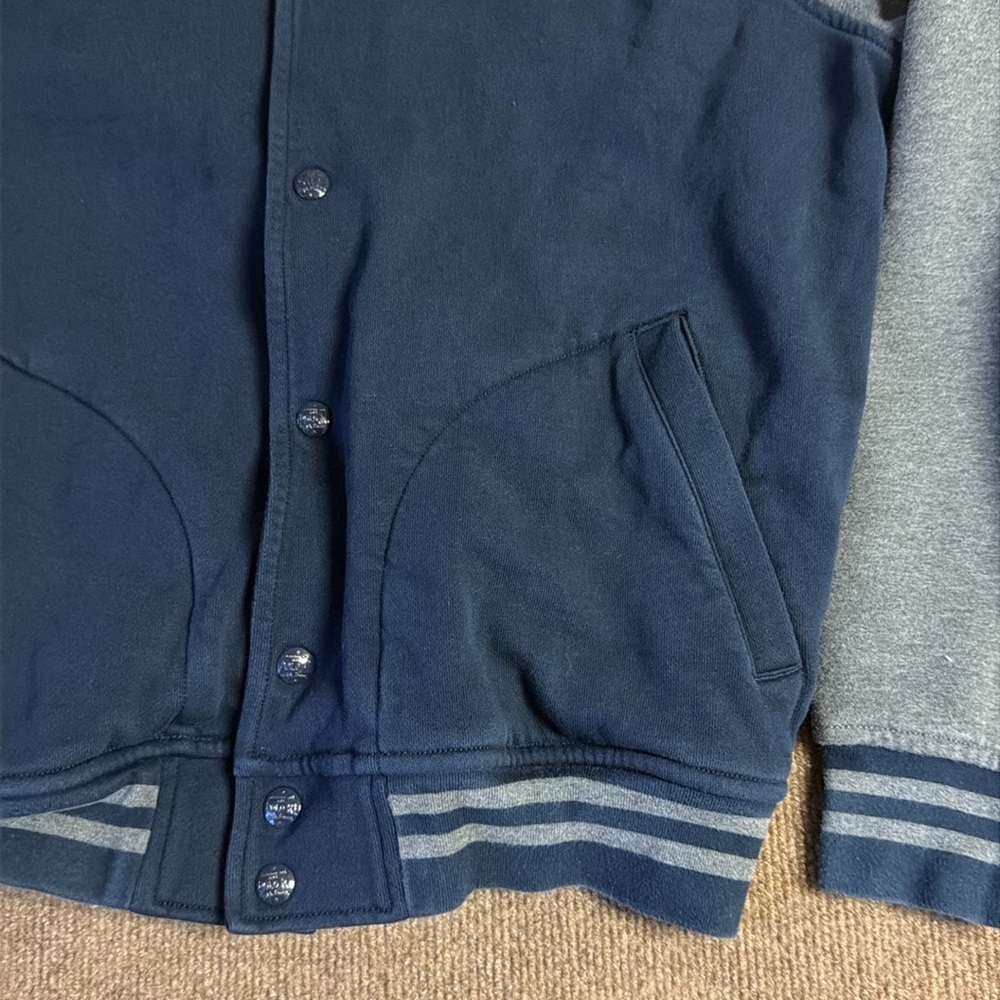 Polo Ralph Lauren Snap Button Up Varsity Track Blue Jacket Size M Men’s - Picture 5 of 8